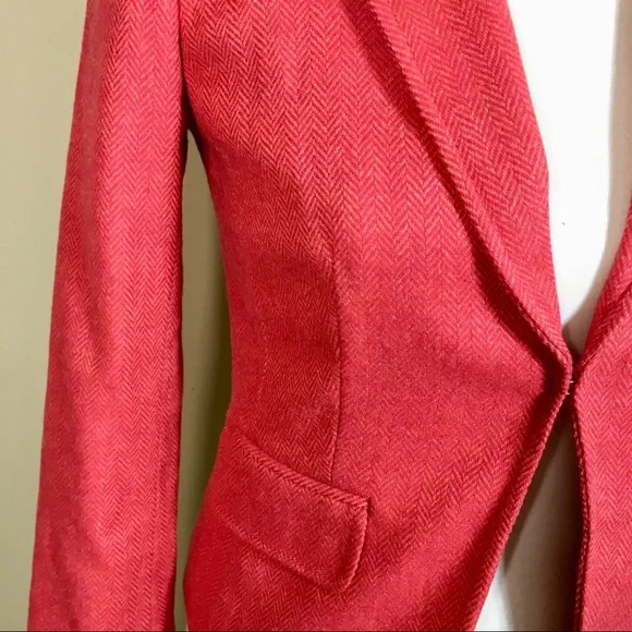 J. Crew Classic School Boy Herringbone Blazer - Picture 2 of 5